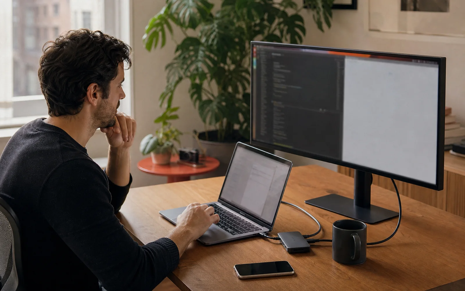 Home Office gear in a lived-in everyday setting