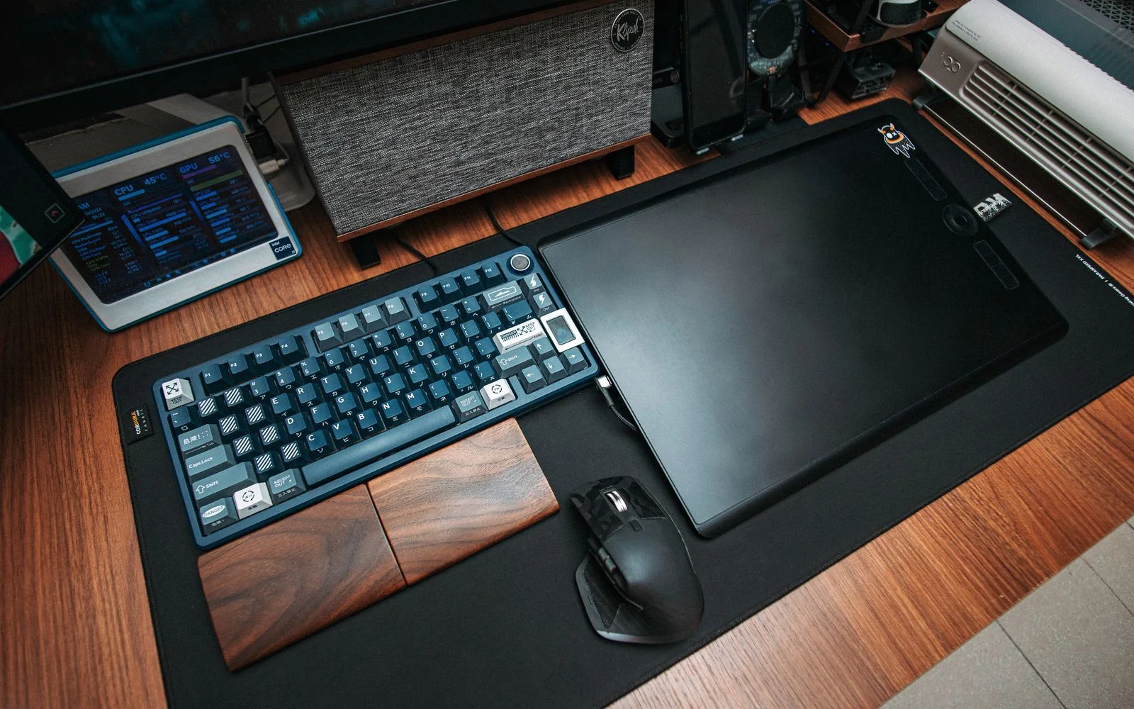 Home Office gear in a lived-in everyday setting